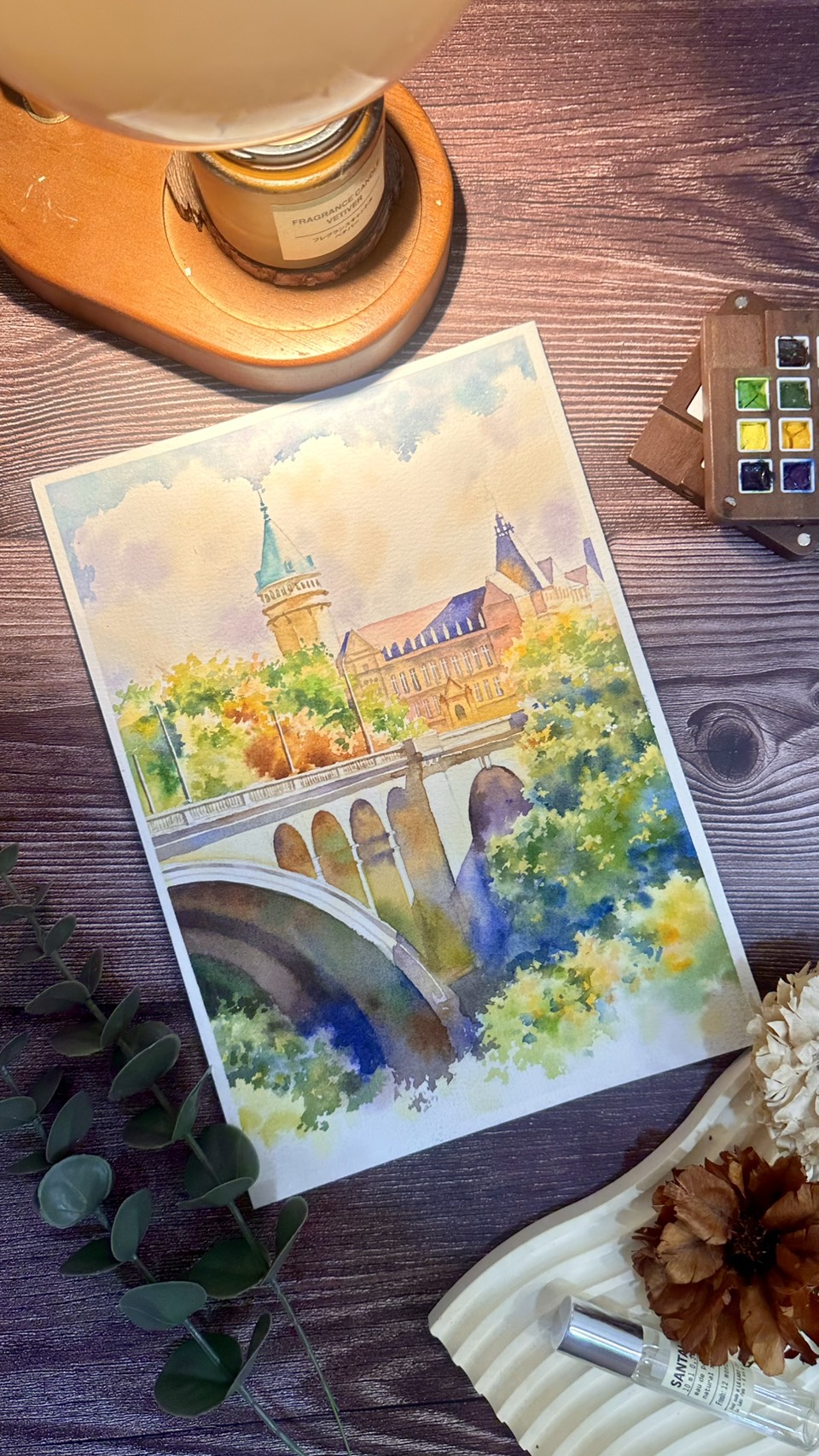 筆觸與留白練習作品