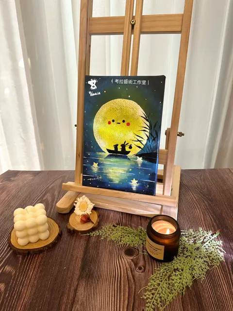 月圓人團圓｜壓克力作品