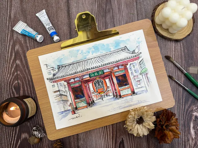 淺草寺｜水彩作品